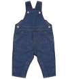 LW700 Larkwood Kids Denim Dungarees BLUE DENIM colour image